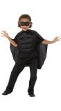 Superheld zwarte outfit