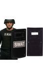 SWAT Schild Zwart Carnaval