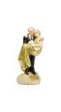 Taartdecoratie bruiloft goud 50 jaar