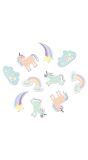 Tafelconfetti XL Unicorns en Rainbows