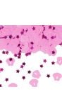 Tafeldecoratie geboorte baby roze meisje