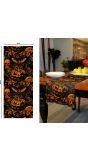Tafelloper gothic pompoen linnen halloween