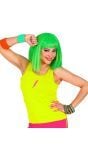 Tanktop geel neon