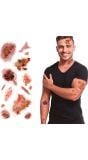Tattoo besmette wonden halloween