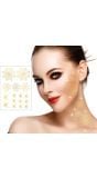 Tattoos spinnen spinnenweb goud halloween