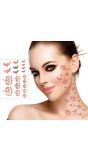 Tattoos Vleermuis Pompoen Goud Roze Halloween