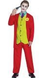 The Joker outfit heren rood