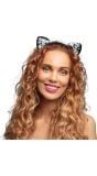 Tiara Pailletten Regenboog Kat