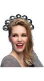 Tiara Zilver Disco Fever 80's