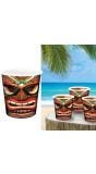 Tiki Hawaii Shotglazen 3 Stuks