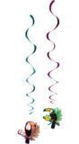 Toekan decoratie swirl hangers
