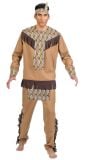 Topange bruin Indianen pak