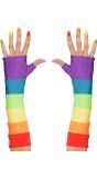 Toploze Gay Pride handschoenen
