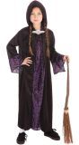 Tovenaar Zwart Paars Gewaad Kinderen