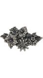Trachten Broche Edelweiss Zilver Oktoberfest Tirol