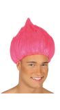 Trolls roze pruik