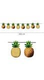 Tropische Ananas Hawaii Slinger Vlaggetjes 3 Meter