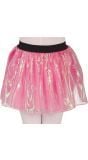 Tutu Iriserend Roze Kind
