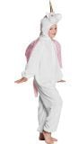 Unicorn onesie meisjes wit
