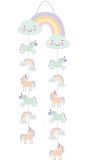 Unicorns en Rainbows hangdecoratie