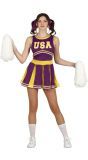 USA cheerleader outfit tiener