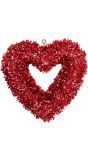 Valentijnsdag ophangbaar hart rood