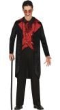 Vampier Rood Outfit Tiener 14-16 Jaar