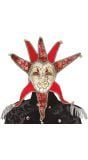 Venetiaans Carnaval Joker Masker Rood