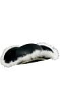 Venetiaanse tricorn hoed met marabou