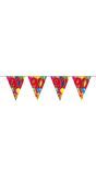 Verjaardag 90 Jaar Balloons Vlaggenlijn 10 Meter