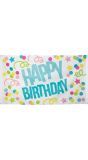 Verjaardag vlag happy birthday