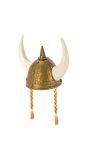Viking Helm met Nep Vlechten Dames Heren