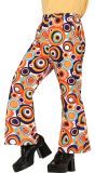 Vintage Regenboog 70's Pantalon rondjes