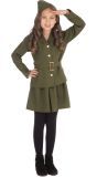Vintage Soldaat Outfit Meisjes