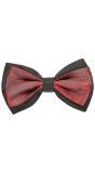 Vintage vlinerstrik bordeaux rood