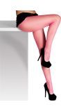 Visnet panty kleine gaten neon roze