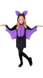 Vleermuis Pak Kostuum Zwart Meisjes