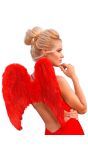Vleugels Duivel Rood