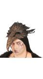 Vogelverschrikker halloween masker met veren