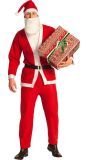 Volledig kerstman kostuum rood