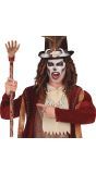 Voodoo Stok Bloederige Hand Halloween 70 Cm