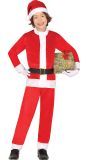 Vrolijk kerstman outfit kinderen