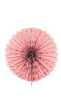 Waaier baby roze honingraat decoratie