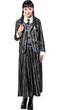 Wednesday Addams School Uniform Outfit Vrouwen Addams Family