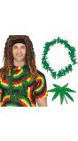 Wietbladeren Hawaii Krans