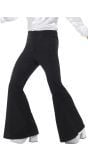 Wijde Hippie Broek Zwart Heren