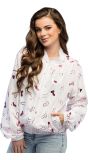Wit Bachelorette Bomberjacket Dames