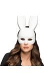 Wit Bunny Halfmasker