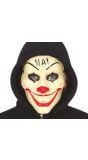 Wit clown masker