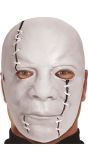 Wit Gezicht met Littekens Masker Halloween